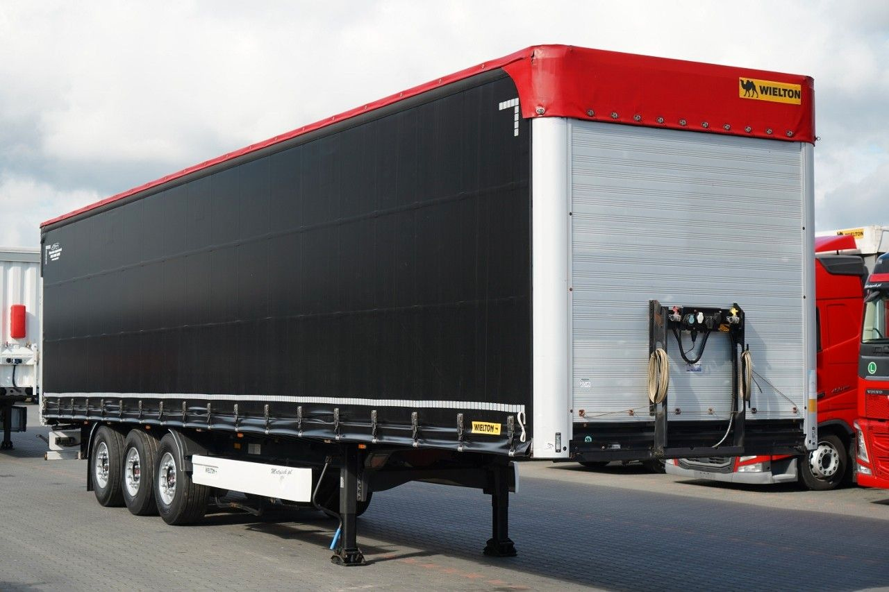 Wielton / FIRANKA STANDARD / MULDA DO STALI - 9 M / OŚ - Tentinė puspriekabė: foto 1 Wielton / FIRANKA STANDARD / MULDA DO STALI - 9 M / OŚ - Tentinė puspriekabė: foto 1