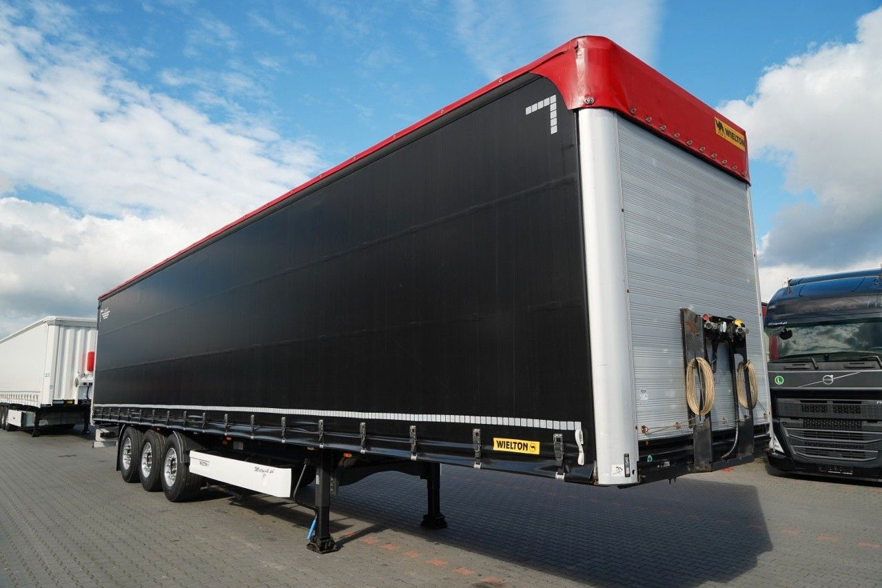 Wielton / FIRANKA STANDARD / MULDA DO STALI - 9 M / OŚ - Tentinė puspriekabė: foto 2 Wielton / FIRANKA STANDARD / MULDA DO STALI - 9 M / OŚ - Tentinė puspriekabė: foto 2