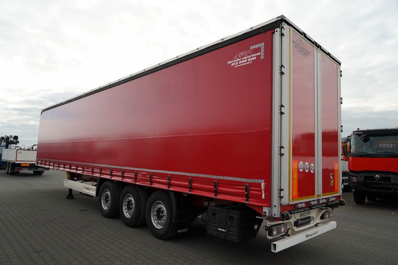 Wielton FIRANKA STANDARD / MULDA DO STALI - 9 M / OŚ PO - Tentinė puspriekabė: foto 3 Wielton FIRANKA STANDARD / MULDA DO STALI - 9 M / OŚ PO - Tentinė puspriekabė: foto 3