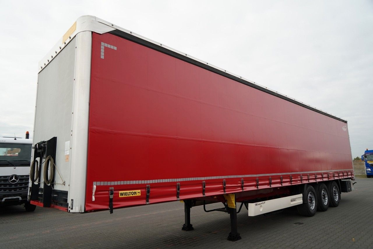 Wielton FIRANKA STANDARD / MULDA DO STALI - 9 M / OŚ PO - Tentinė puspriekabė: foto 2 Wielton FIRANKA STANDARD / MULDA DO STALI - 9 M / OŚ PO - Tentinė puspriekabė: foto 2