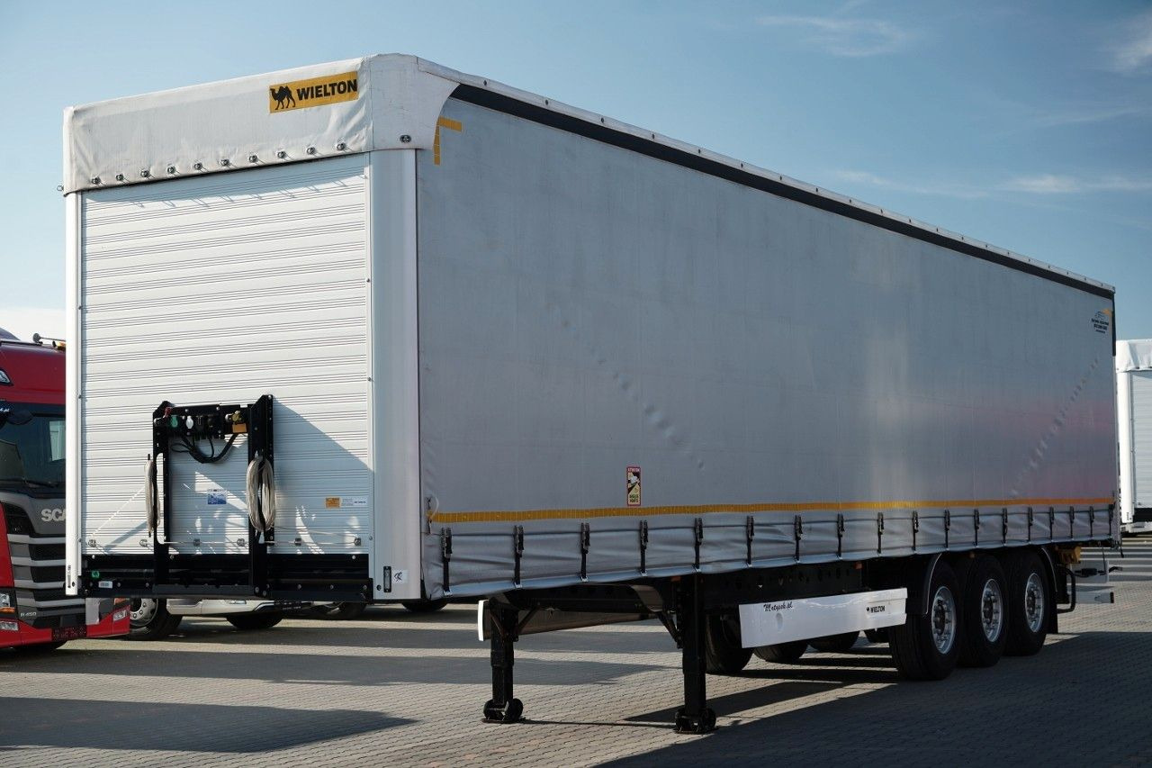 Wielton FIRANKA / STANDARD / OŚ PODNOSZONA / DACH PODNO - Tentinė puspriekabė: foto 3 Wielton FIRANKA / STANDARD / OŚ PODNOSZONA / DACH PODNO - Tentinė puspriekabė: foto 3