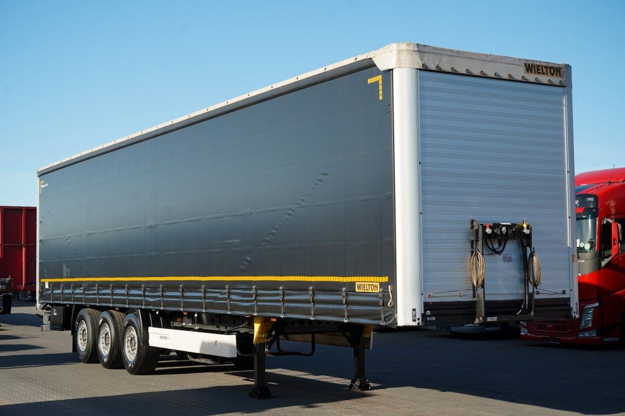 Wielton FIRANKA / STANDARD / SAF - Tentinė puspriekabė: foto 1 Wielton FIRANKA / STANDARD / SAF - Tentinė puspriekabė: foto 1