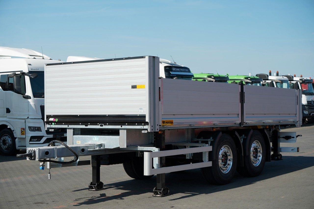 Wielton NACZEPA BURTOWA / DO BUDOWLANKI / NOWA / 2025 R - Platforminė/ Bortinė puspriekabė: foto 1 Wielton NACZEPA BURTOWA / DO BUDOWLANKI / NOWA / 2025 R - Platforminė/ Bortinė puspriekabė: foto 1