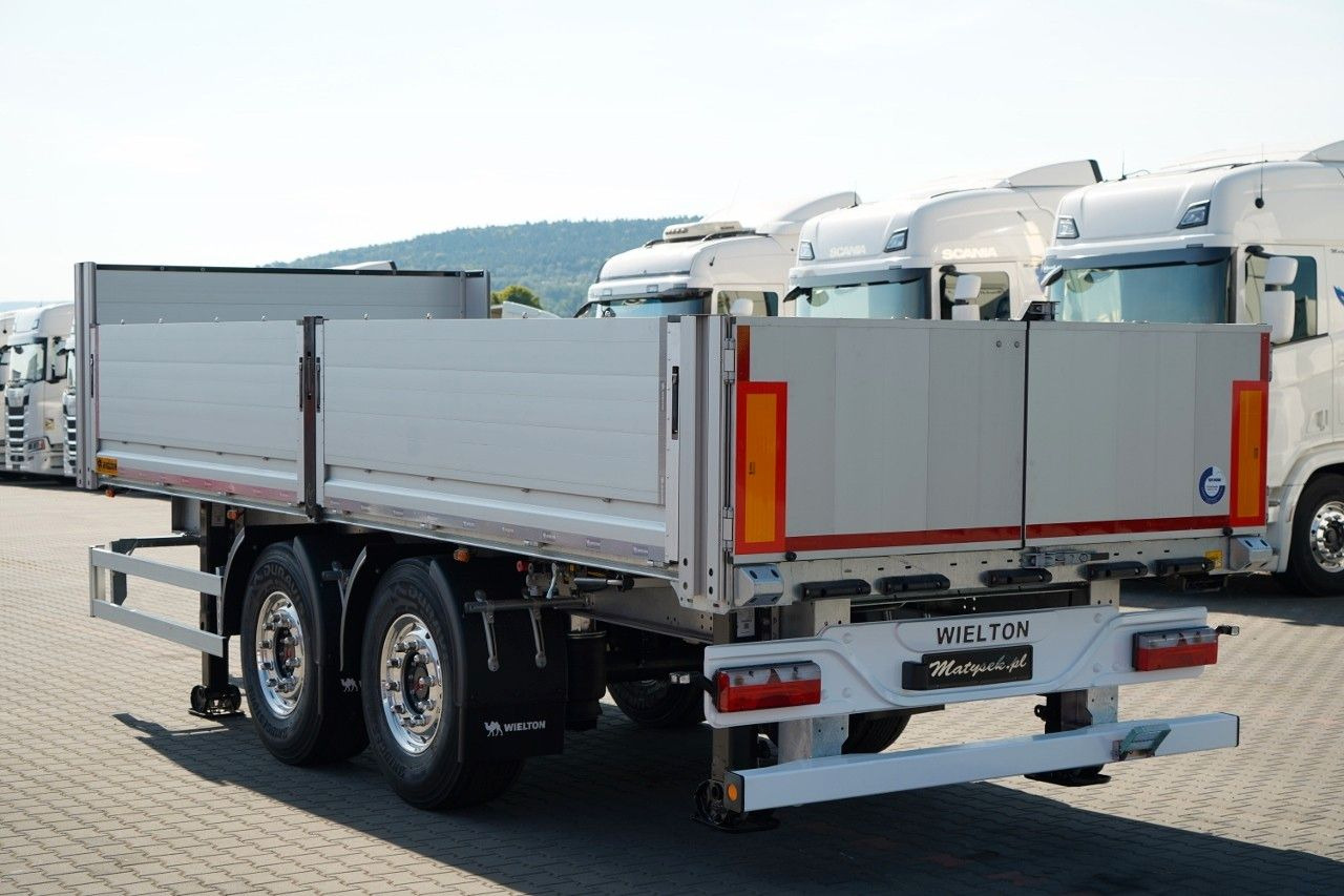 Wielton NACZEPA BURTOWA / DO BUDOWLANKI / NOWA / 2025 R - Platforminė/ Bortinė puspriekabė: foto 4 Wielton NACZEPA BURTOWA / DO BUDOWLANKI / NOWA / 2025 R - Platforminė/ Bortinė puspriekabė: foto 4