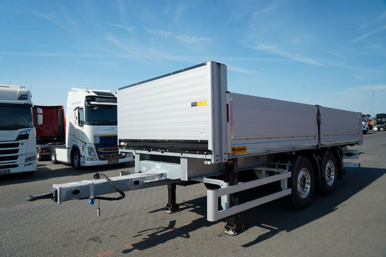 Wielton NACZEPA BURTOWA / DO BUDOWLANKI / NOWA / 2025 R - Platforminė/ Bortinė puspriekabė: foto 2 Wielton NACZEPA BURTOWA / DO BUDOWLANKI / NOWA / 2025 R - Platforminė/ Bortinė puspriekabė: foto 2