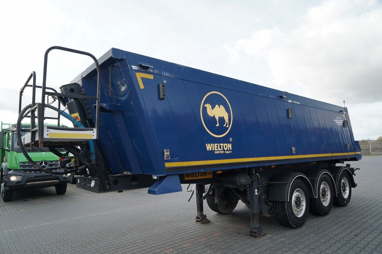 Wielton WYWROTKA / 24 M3 / ALUMINIOWA / OŚ PODNOSZONA / - Savivartis puspriekabė: foto 2 Wielton WYWROTKA / 24 M3 / ALUMINIOWA / OŚ PODNOSZONA / - Savivartis puspriekabė: foto 2