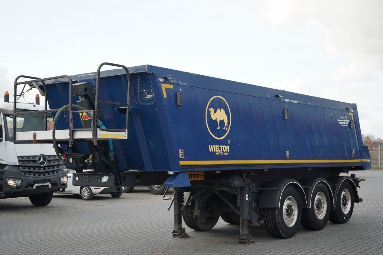 Wielton WYWROTKA / 24 M3 / ALUMINIOWA / OŚ PODNOSZONA / - Savivartis puspriekabė: foto 1 Wielton WYWROTKA / 24 M3 / ALUMINIOWA / OŚ PODNOSZONA / - Savivartis puspriekabė: foto 1