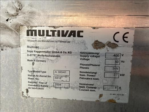 Pakavimo įranga Multivac A300 Vacuum packer: foto 6