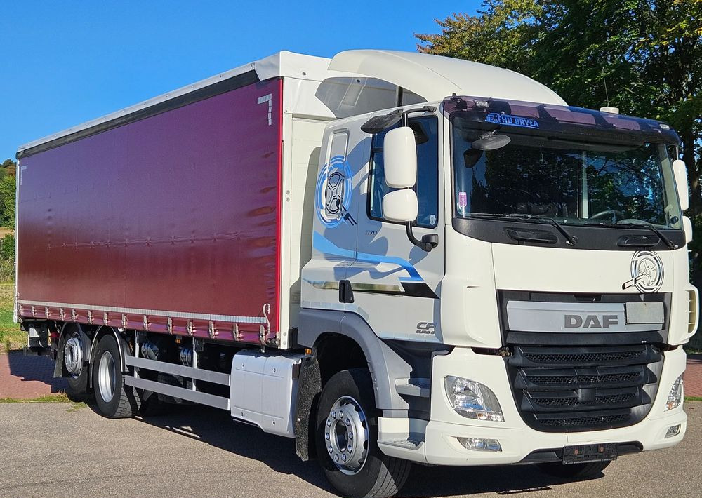 DAF CF370/410/BURTO-FIRANKA/RETARDER/WINDA/OŚ SKRĘTNA-PODNOSZONA/E6/SPROWADZONY/20PALET/BURTO-FIRANKA - Tentinis sunkvežimis: foto 2 DAF CF370/410/BURTO-FIRANKA/RETARDER/WINDA/OŚ SKRĘTNA-PODNOSZONA/E6/SPROWADZONY/20PALET/BURTO-FIRANKA - Tentinis sunkvežimis: foto 2