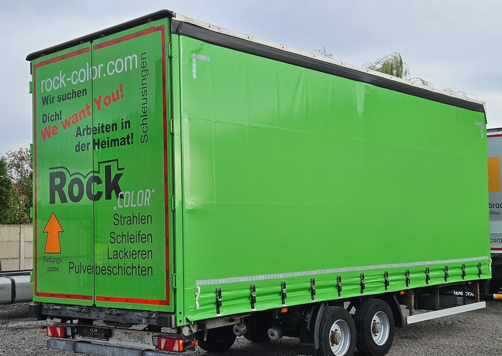 Fliegl PRZYCZEPA CIĘŻAROWA / TANDEM / 2 OSIE / 18 PALET / GÓRNY REGULOWANY SPRZĘG / 10500DMC / 7 TON ŁADOWNOŚĆ - Tentinė priekaba: foto 3 Fliegl PRZYCZEPA CIĘŻAROWA / TANDEM / 2 OSIE / 18 PALET / GÓRNY REGULOWANY SPRZĘG / 10500DMC / 7 TON ŁADOWNOŚĆ - Tentinė priekaba: foto 3