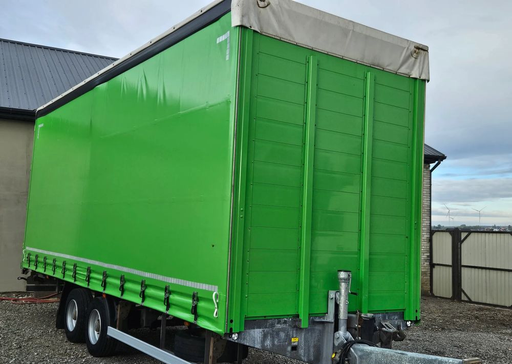 Fliegl PRZYCZEPA CIĘŻAROWA / TANDEM / 2 OSIE / 18 PALET / GÓRNY REGULOWANY SPRZĘG / 10500DMC / 7 TON ŁADOWNOŚĆ - Tentinė priekaba: foto 2 Fliegl PRZYCZEPA CIĘŻAROWA / TANDEM / 2 OSIE / 18 PALET / GÓRNY REGULOWANY SPRZĘG / 10500DMC / 7 TON ŁADOWNOŚĆ - Tentinė priekaba: foto 2