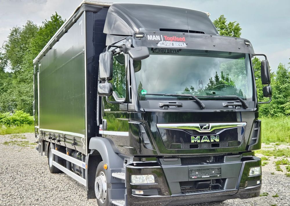 MAN TGM 12.290/15.290/E6/FIRANKA/BOCZNE DRZWI/BURTO-FIRANKA/18PALET/WINDA/NISKI PRZEBIEG/2018/CAŁY NA PODUSZKACH/SERWISOWANY - Tentinis sunkvežimis: foto 2 MAN TGM 12.290/15.290/E6/FIRANKA/BOCZNE DRZWI/BURTO-FIRANKA/18PALET/WINDA/NISKI PRZEBIEG/2018/CAŁY NA PODUSZKACH/SERWISOWANY - Tentinis sunkvežimis: foto 2