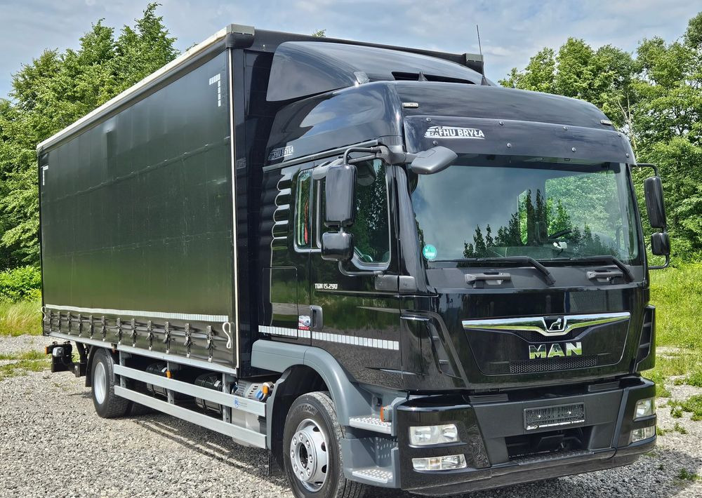 MAN TGM 15.290 / FIRANKA / 2019R / SPROWADZONY/ 7500 ŁADOWNOŚĆ / 18 PALET / E6 / JAK NOWY / WINDA / - Tentinis sunkvežimis: foto 2 MAN TGM 15.290 / FIRANKA / 2019R / SPROWADZONY/ 7500 ŁADOWNOŚĆ / 18 PALET / E6 / JAK NOWY / WINDA / - Tentinis sunkvežimis: foto 2