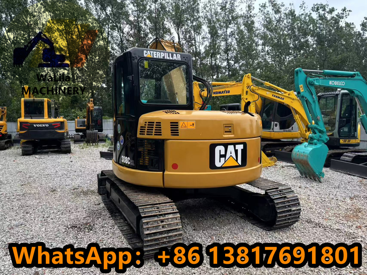 CAT CAT 308CCR - Mini ekskavatorius: foto 2 CAT CAT 308CCR - Mini ekskavatorius: foto 2