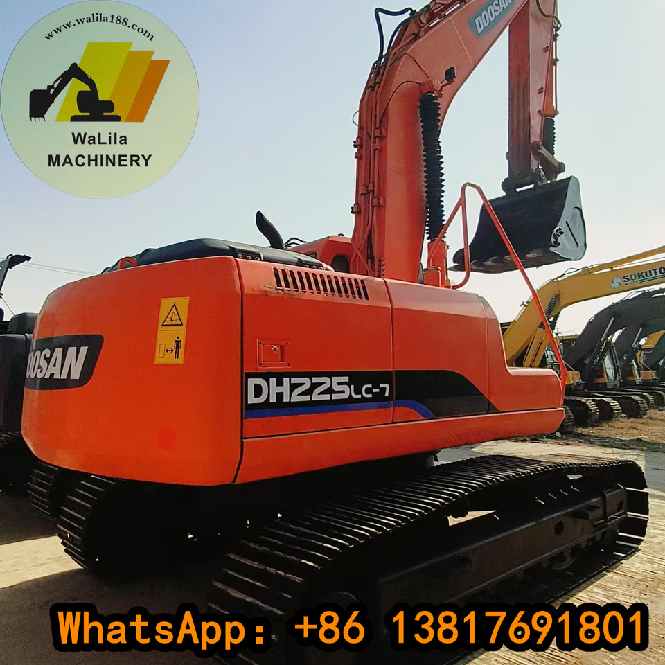 DOOSAN DH225 - Vikšrinis ekskavatorius: foto 1 DOOSAN DH225 - Vikšrinis ekskavatorius: foto 1
