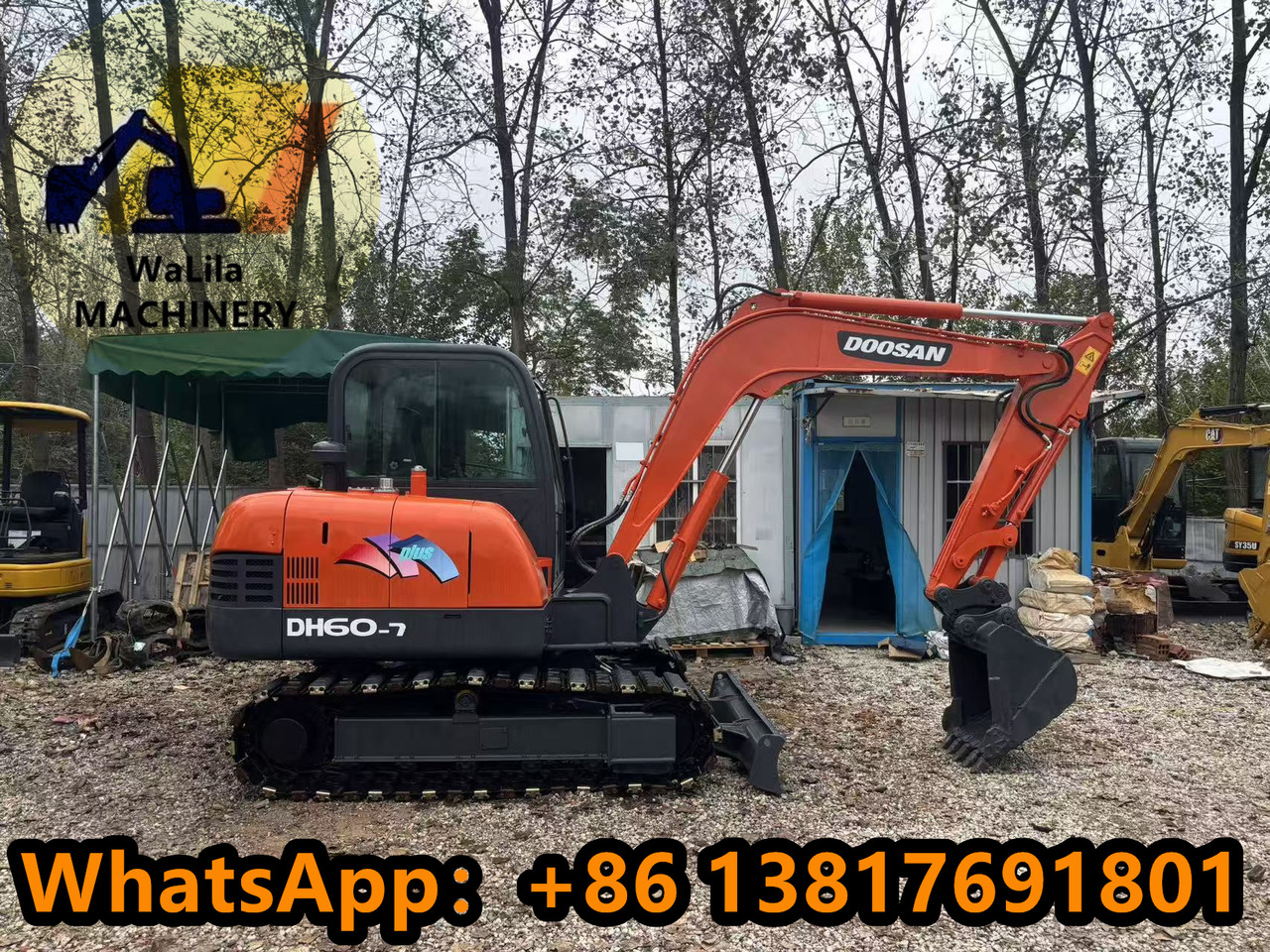 DOOSAN DH60 - Mini ekskavatorius: foto 1 DOOSAN DH60 - Mini ekskavatorius: foto 1