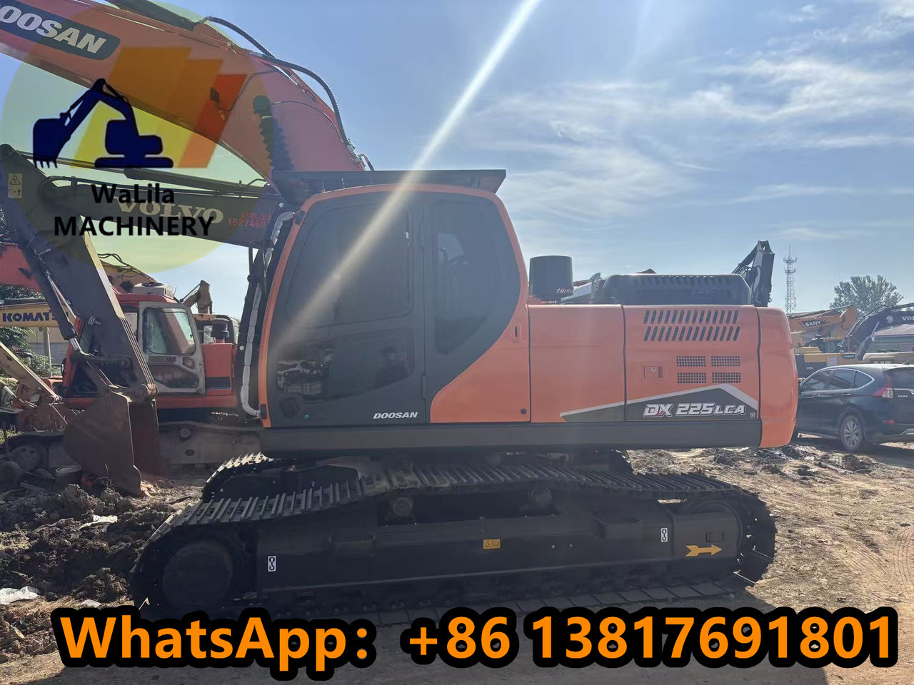 DOOSAN DX225LCA - Vikšrinis ekskavatorius: foto 3 DOOSAN DX225LCA - Vikšrinis ekskavatorius: foto 3