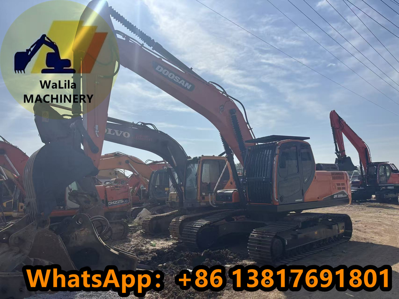 DOOSAN DX225LCA - Vikšrinis ekskavatorius: foto 2 DOOSAN DX225LCA - Vikšrinis ekskavatorius: foto 2