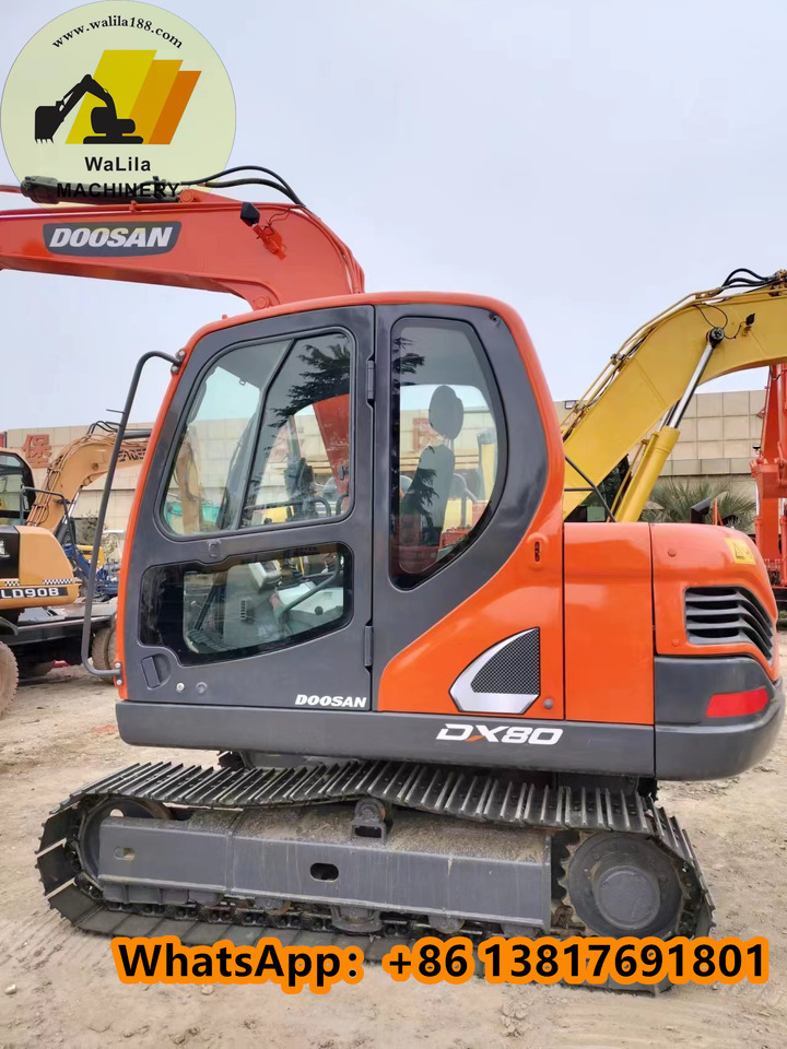 DOOSAN DX80 - Mini ekskavatorius: foto 2 DOOSAN DX80 - Mini ekskavatorius: foto 2