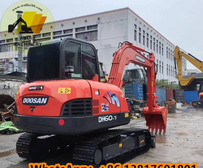 Doosan DH 60-7 - Mini ekskavatorius: foto 3 Doosan DH 60-7 - Mini ekskavatorius: foto 3