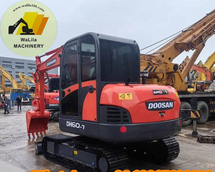 Doosan DH 60-7 - Mini ekskavatorius: foto 4 Doosan DH 60-7 - Mini ekskavatorius: foto 4