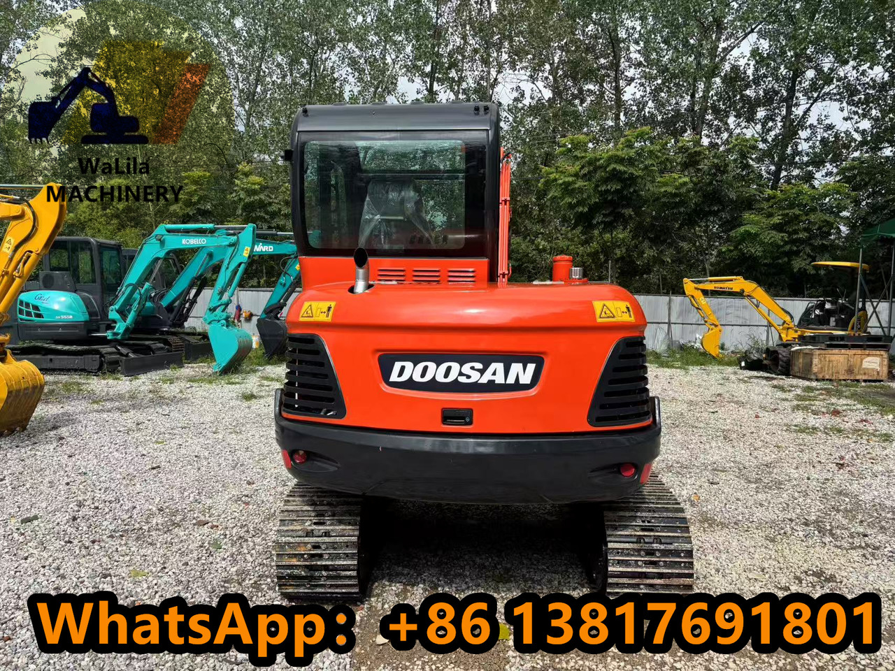 Doosan DX 60 - Mini ekskavatorius: foto 3 Doosan DX 60 - Mini ekskavatorius: foto 3