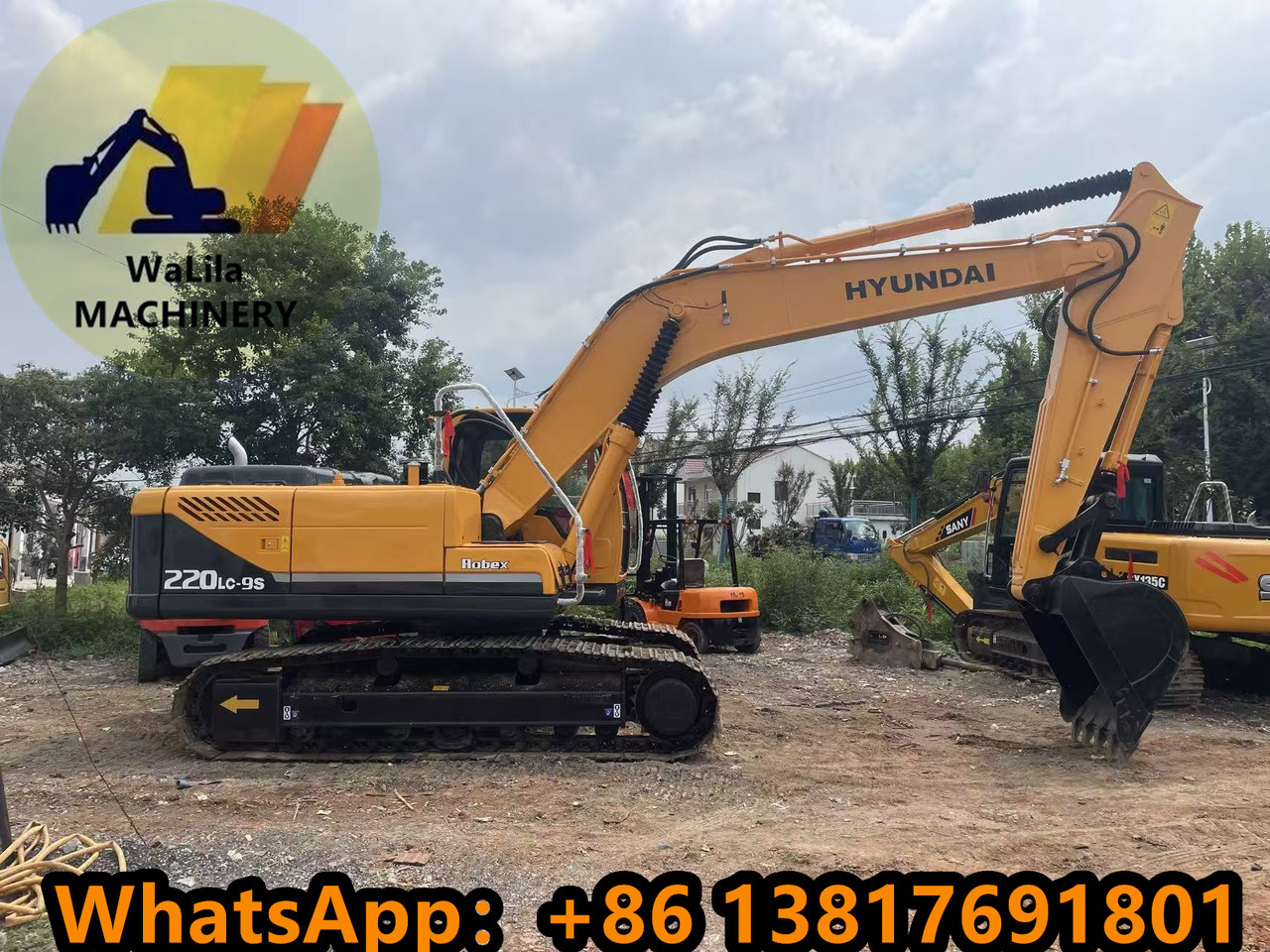 HYUNDAI R220-9S - Vikšrinis ekskavatorius: foto 1 HYUNDAI R220-9S - Vikšrinis ekskavatorius: foto 1