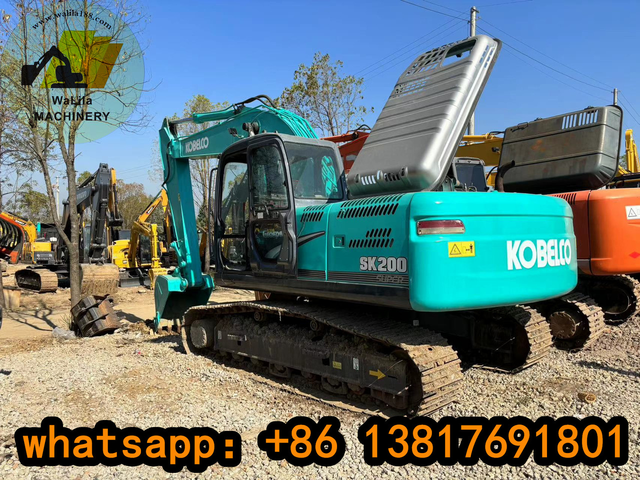 KOBELCO SK 200-8 - Vikšrinis ekskavatorius: foto 5 KOBELCO SK 200-8 - Vikšrinis ekskavatorius: foto 5
