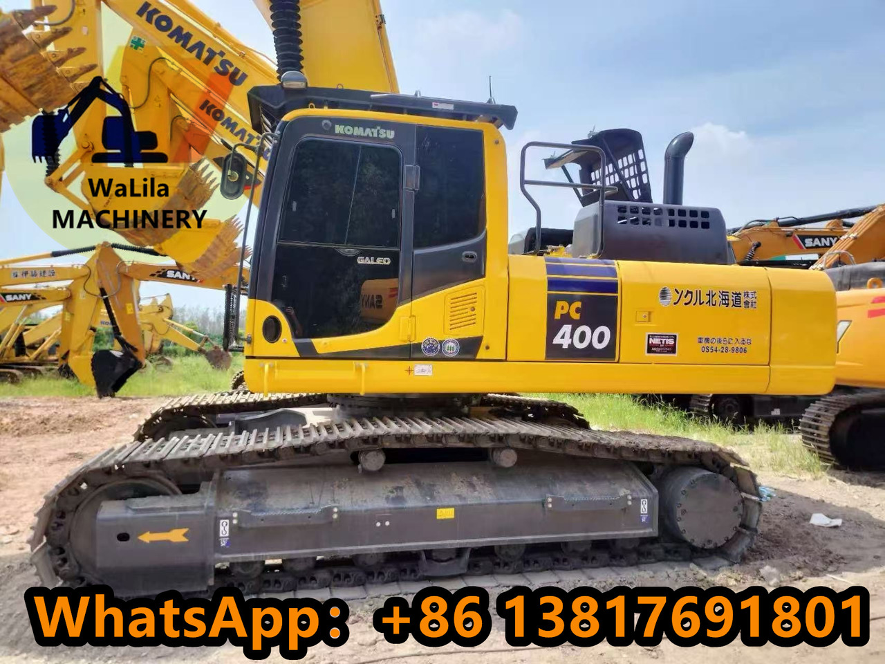 KOMATSU PC400-8 - Vikšrinis ekskavatorius: foto 3 KOMATSU PC400-8 - Vikšrinis ekskavatorius: foto 3
