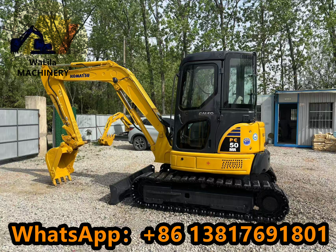 KOMATSU PC50MR - Mini ekskavatorius: foto 1 KOMATSU PC50MR - Mini ekskavatorius: foto 1