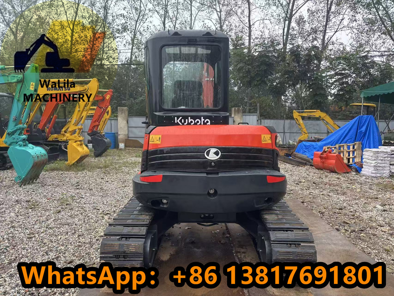 KUBOTA KX057 - Mini ekskavatorius: foto 3 KUBOTA KX057 - Mini ekskavatorius: foto 3