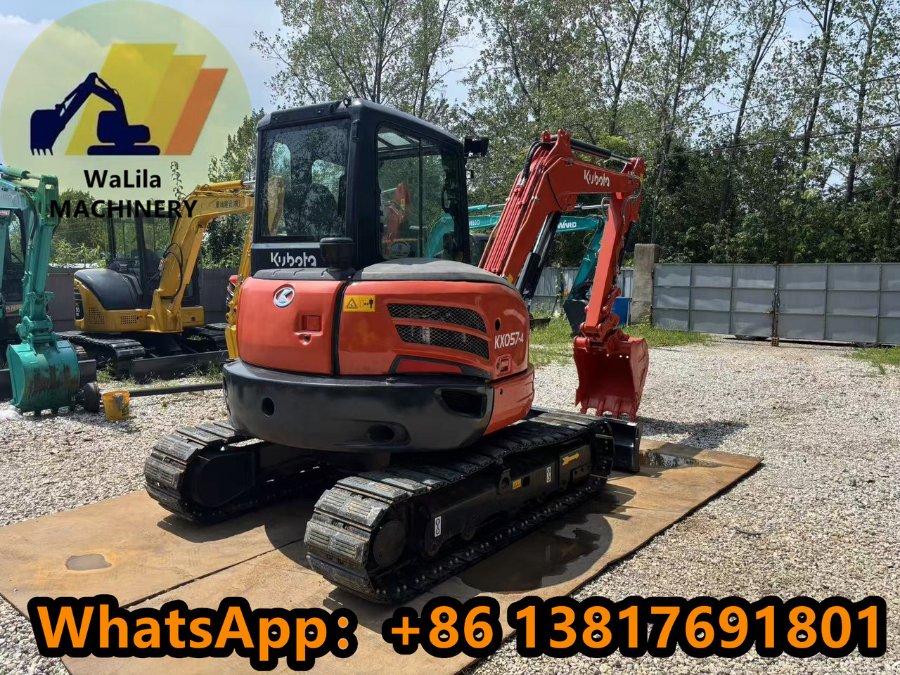 KUBOTA KX057 - Mini ekskavatorius: foto 4 KUBOTA KX057 - Mini ekskavatorius: foto 4