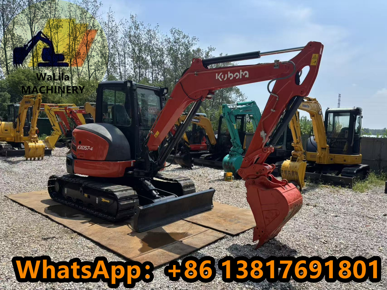 KUBOTA KX057 - Mini ekskavatorius: foto 5 KUBOTA KX057 - Mini ekskavatorius: foto 5