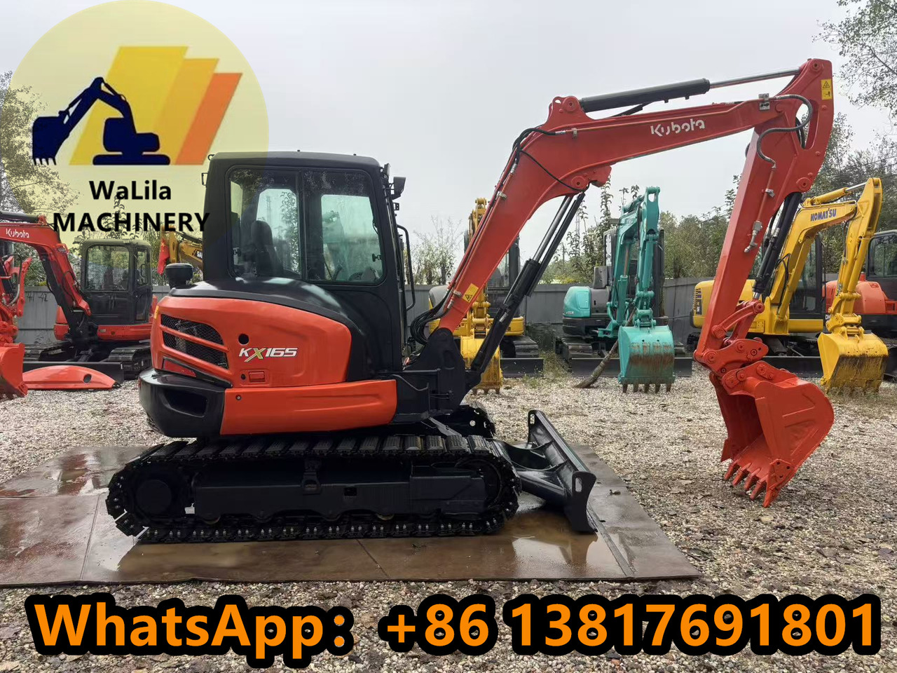 KUBOTA KX165-5 - Mini ekskavatorius: foto 1 KUBOTA KX165-5 - Mini ekskavatorius: foto 1