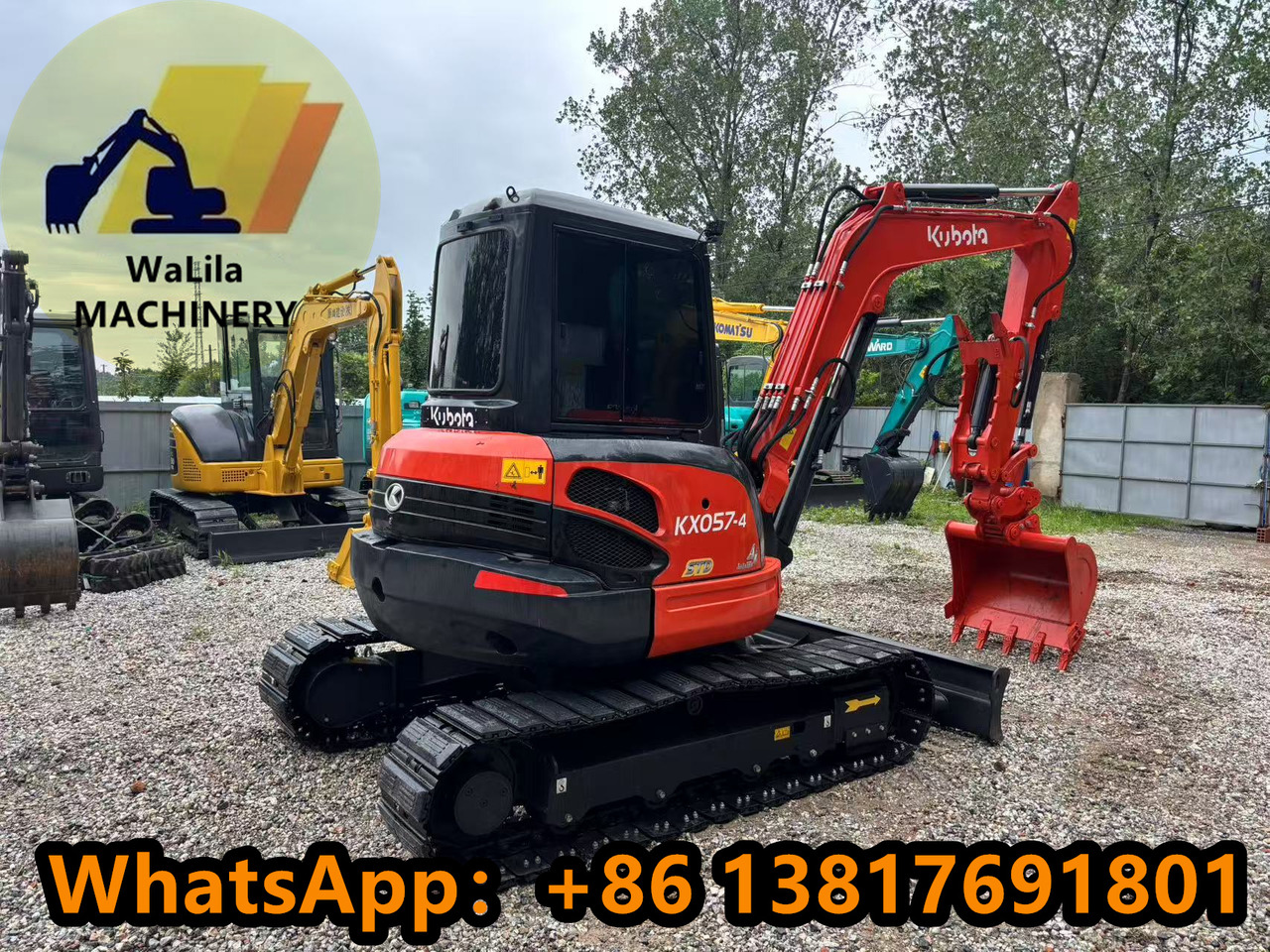 KUBOTA Kubota KX057 Thumb Clip Version - Mini ekskavatorius: foto 3 KUBOTA Kubota KX057 Thumb Clip Version - Mini ekskavatorius: foto 3