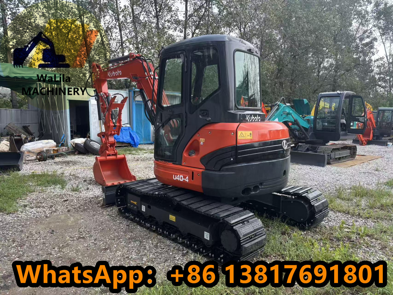 KUBOTA U40 - Mini ekskavatorius: foto 4 KUBOTA U40 - Mini ekskavatorius: foto 4