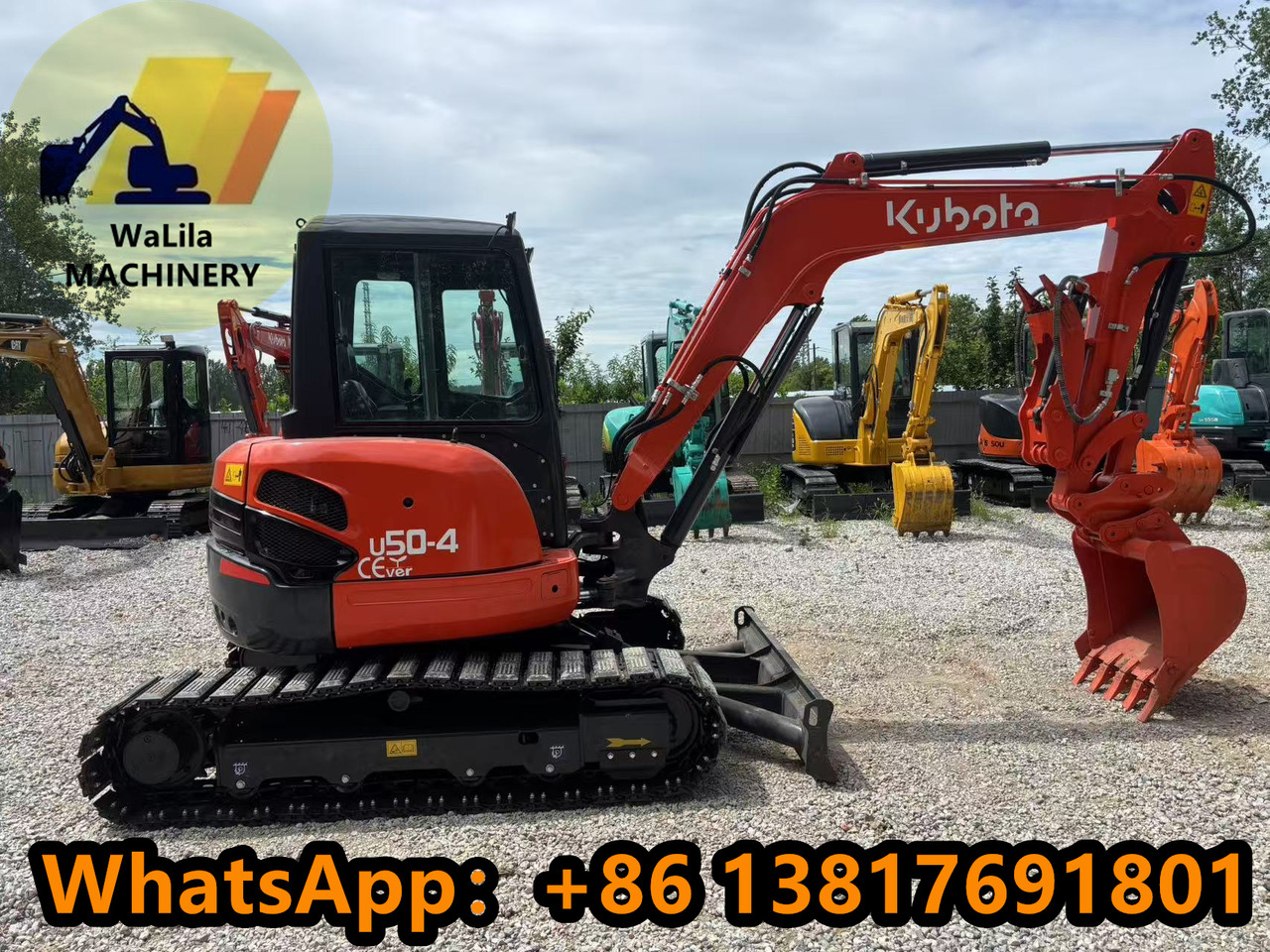 KUBOTA U50-4 - Mini ekskavatorius: foto 1 KUBOTA U50-4 - Mini ekskavatorius: foto 1