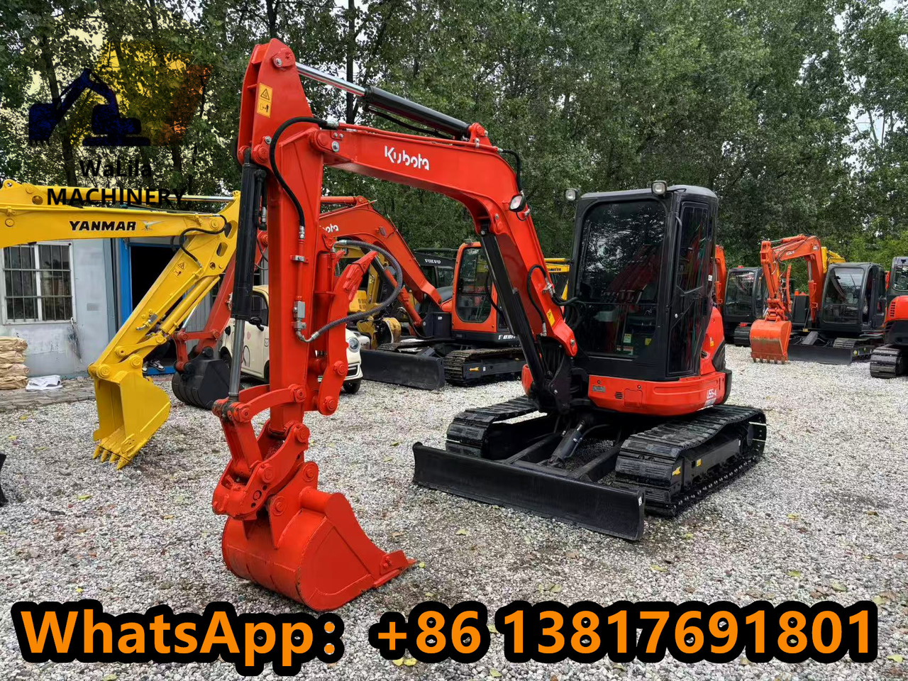 KUBOTA U55 - Mini ekskavatorius: foto 3 KUBOTA U55 - Mini ekskavatorius: foto 3