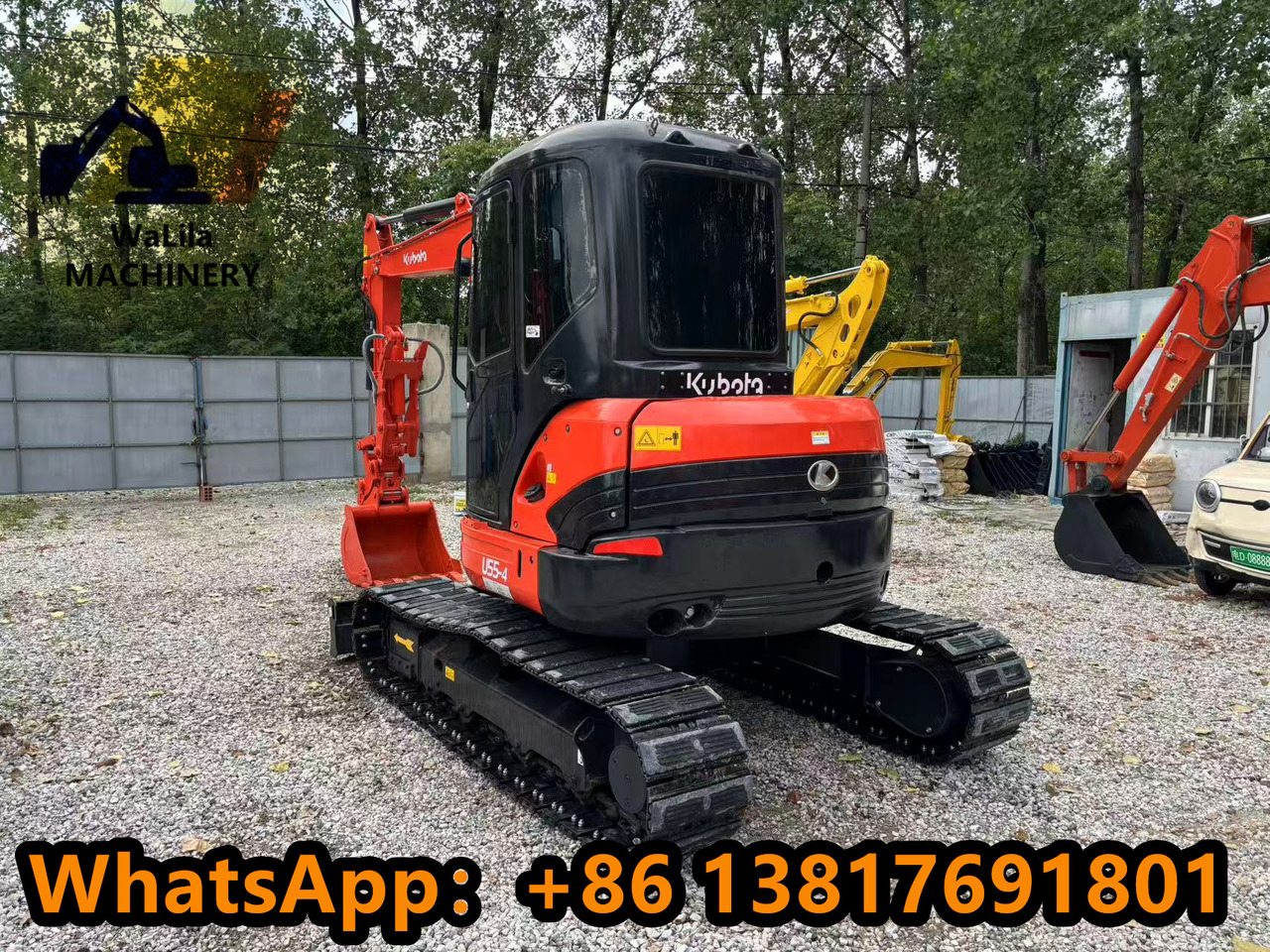 KUBOTA U55 - Mini ekskavatorius: foto 5 KUBOTA U55 - Mini ekskavatorius: foto 5