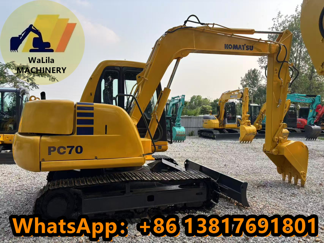 Komatsu 70-6 - Mini ekskavatorius: foto 2 Komatsu 70-6 - Mini ekskavatorius: foto 2