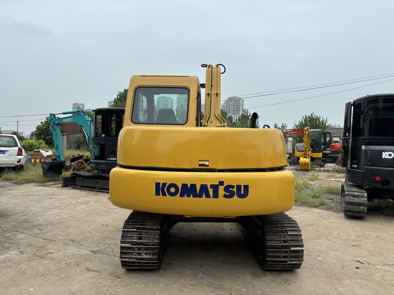 Komatsu PC 60-7 - Mini ekskavatorius: foto 4 Komatsu PC 60-7 - Mini ekskavatorius: foto 4