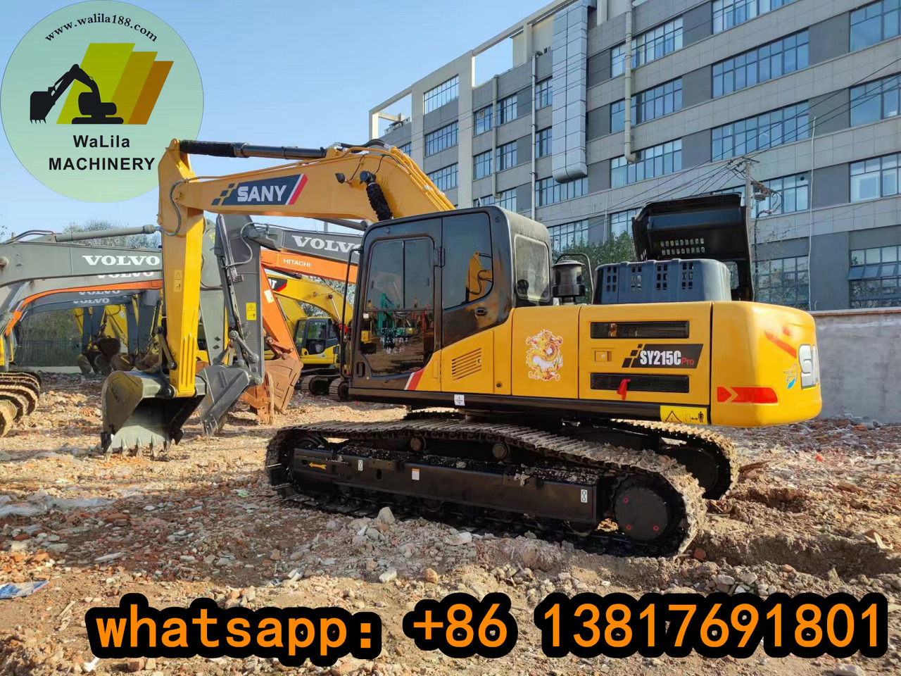 SANY SY215 - Vikšrinis ekskavatorius: foto 1 SANY SY215 - Vikšrinis ekskavatorius: foto 1