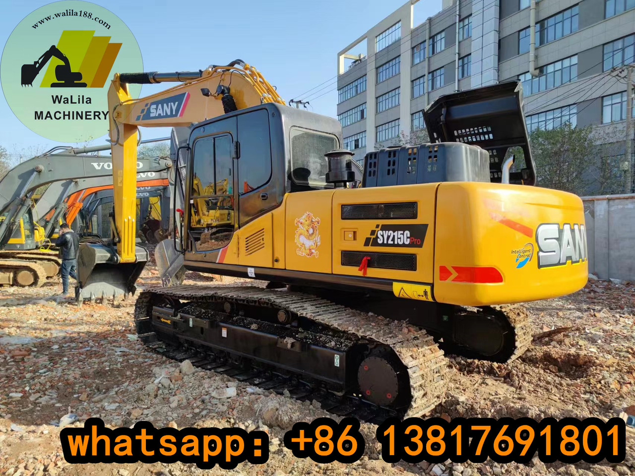 SANY SY215 - Vikšrinis ekskavatorius: foto 2 SANY SY215 - Vikšrinis ekskavatorius: foto 2