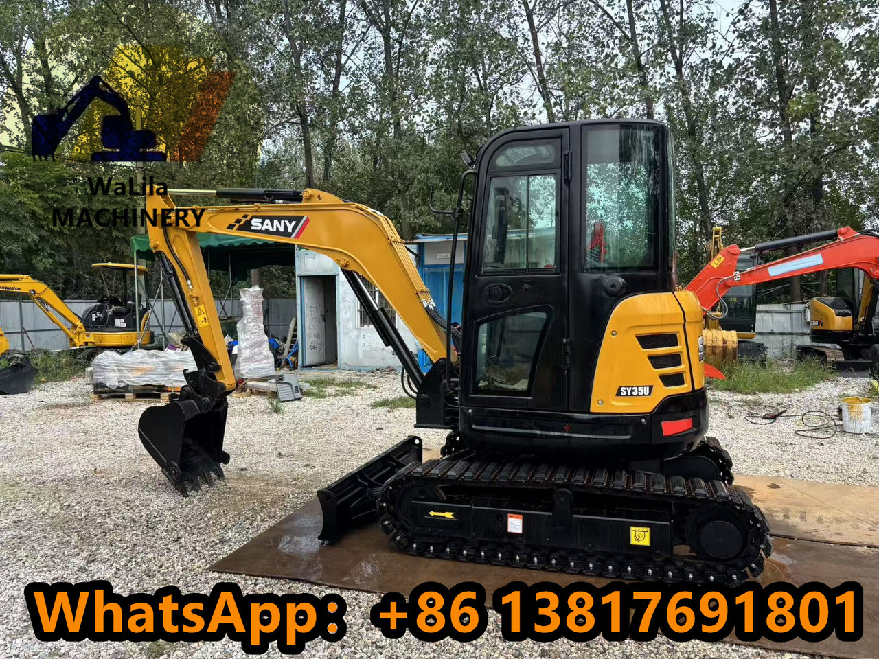 SANY SY35U - Mini ekskavatorius: foto 1 SANY SY35U - Mini ekskavatorius: foto 1