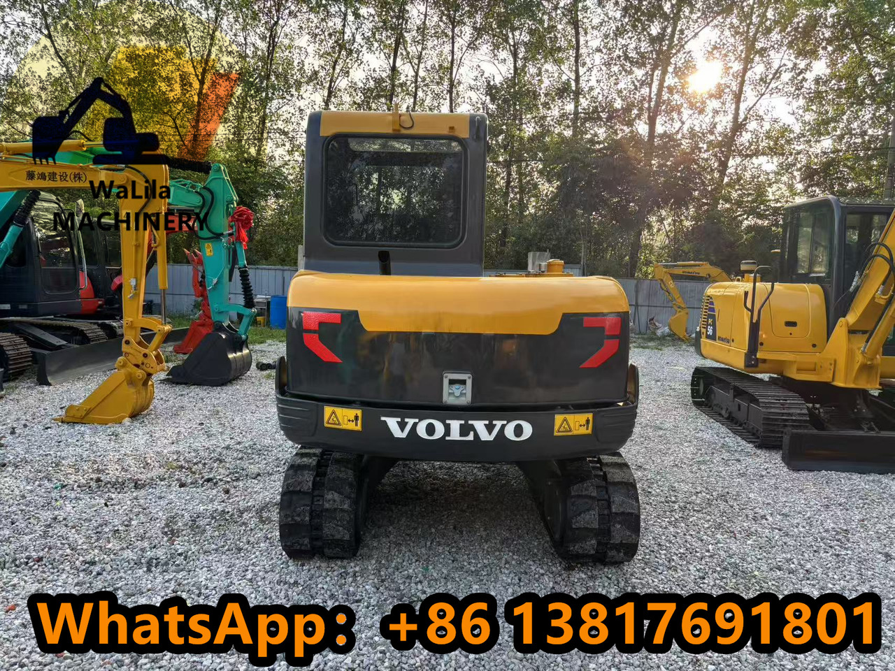 VOLVO EC55 Rubber track version - Mini ekskavatorius: foto 5 VOLVO EC55 Rubber track version - Mini ekskavatorius: foto 5