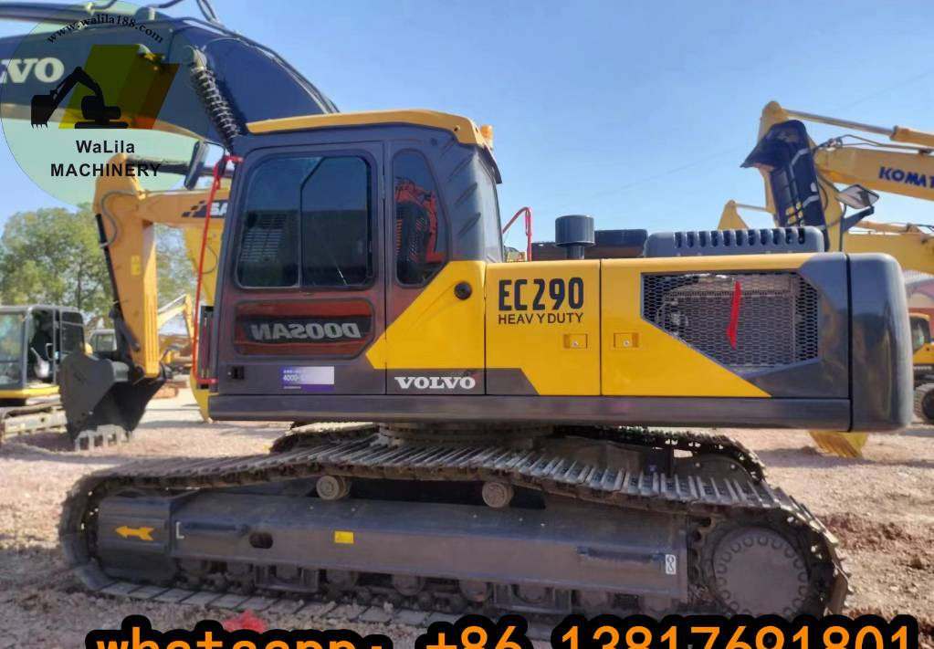 Volvo EC 290 Switzerland imports second-hand Volvo 290 excavator. - Vikšrinis ekskavatorius: foto 1 Volvo EC 290 Switzerland imports second-hand Volvo 290 excavator. - Vikšrinis ekskavatorius: foto 1