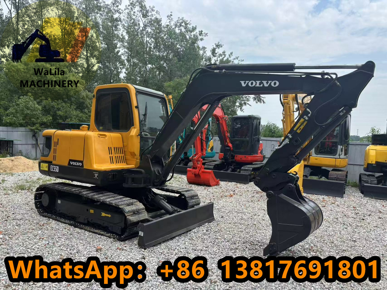 Volvo EC55D - Mini ekskavatorius: foto 5 Volvo EC55D - Mini ekskavatorius: foto 5