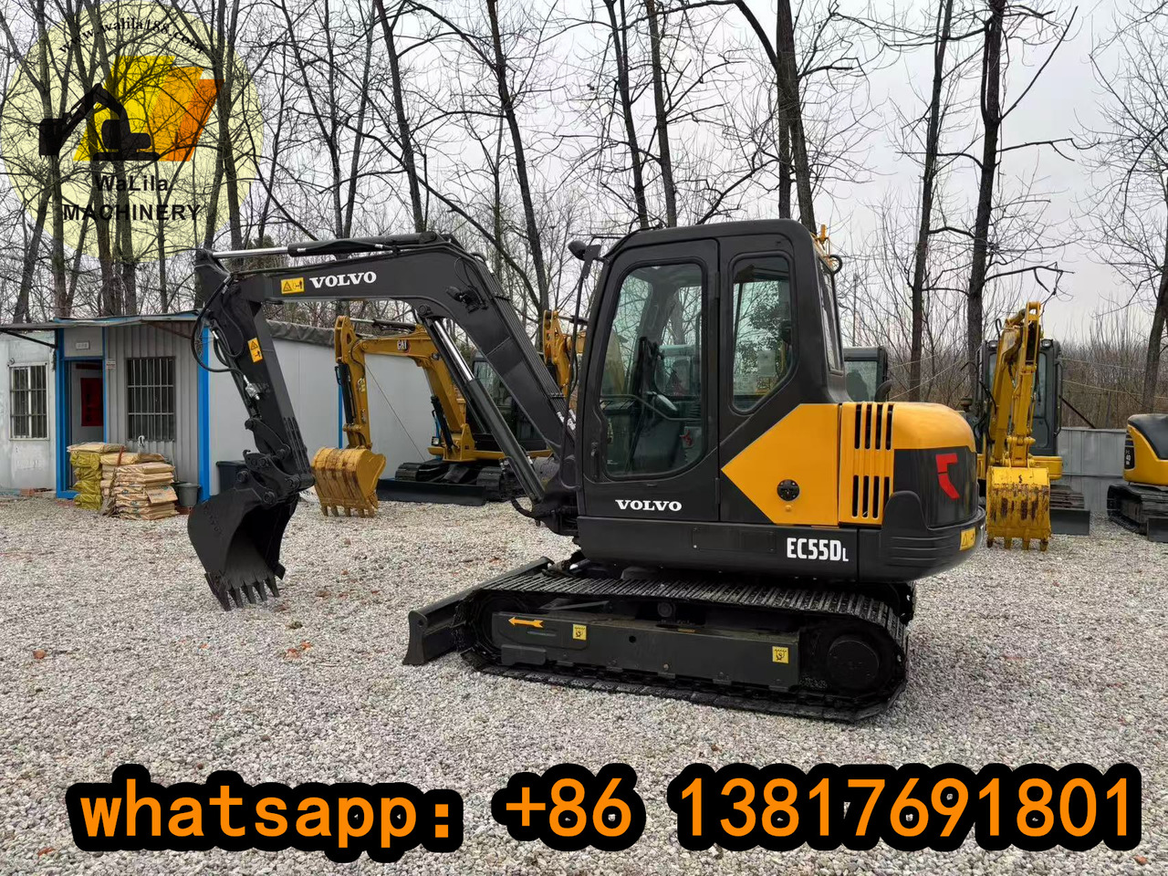 Volvo EC55D - Mini ekskavatorius: foto 2 Volvo EC55D - Mini ekskavatorius: foto 2