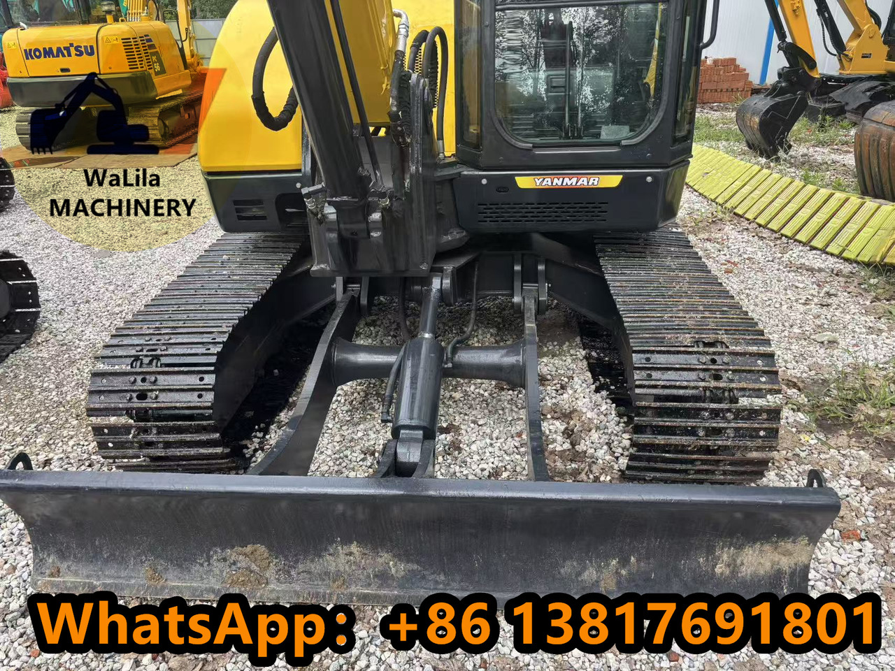 YANMAR VIO 75 - Vikšrinis ekskavatorius: foto 5 YANMAR VIO 75 - Vikšrinis ekskavatorius: foto 5