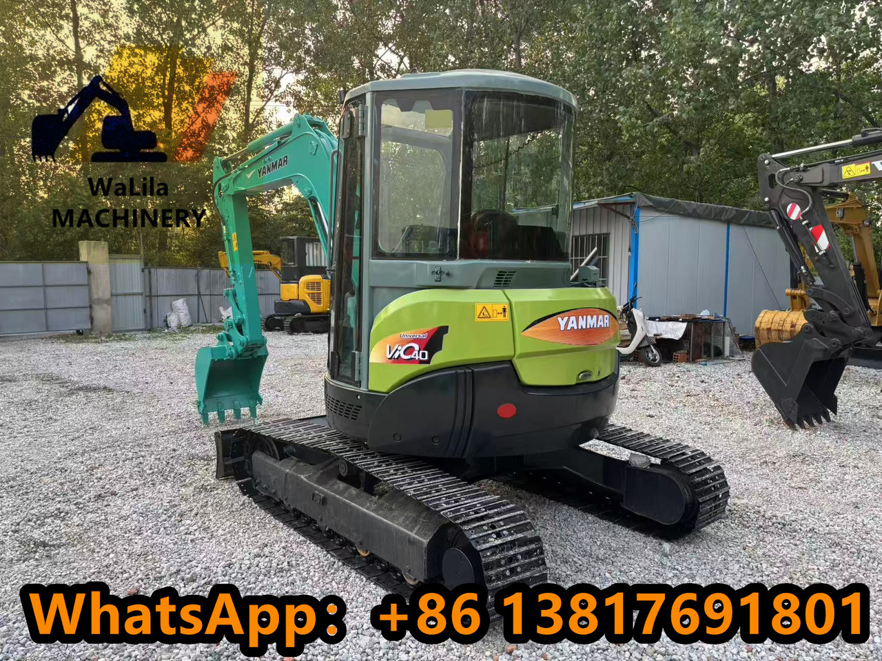 YANMAR VIO40 - Mini ekskavatorius: foto 3 YANMAR VIO40 - Mini ekskavatorius: foto 3